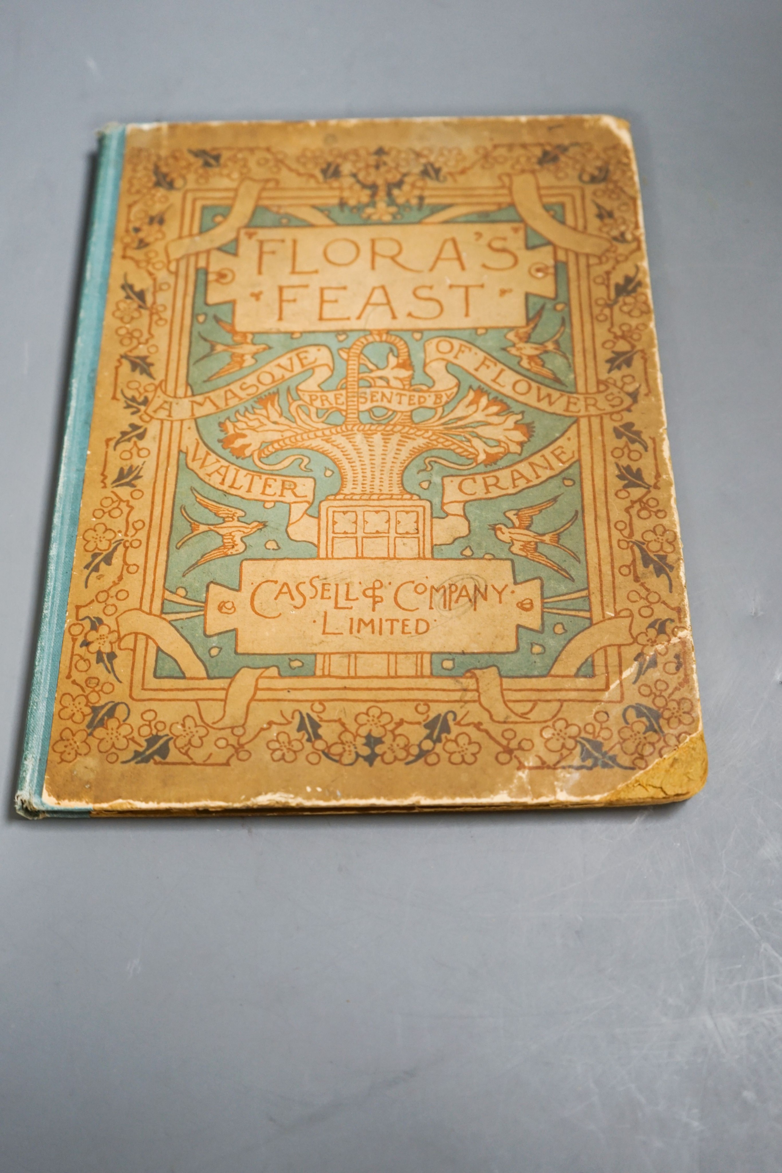 The adventures of Robinson Crusoe 1808 and Flora's Feast (2)